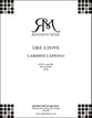 Like a Dove SATB choral sheet music cover